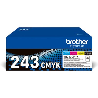 Brother TN-243CMYK Toner 4-kleuren Multipack