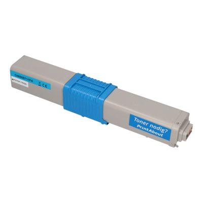 Huismerk OKI 46508711 Toner Cyaan