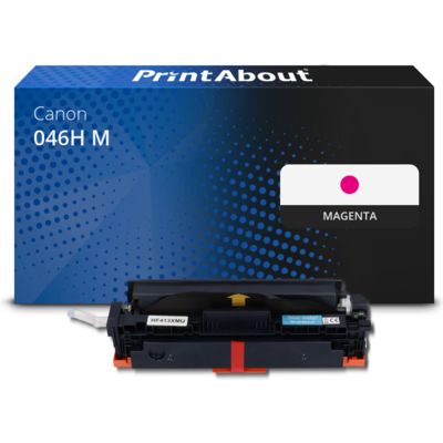 Huismerk Canon 046H M Toner Magenta Hoge capaciteit