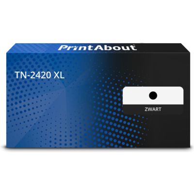 PrintAbout Huismerk vervangt Brother TN-2420 XL Toner Zwart Extra hoge capaciteit