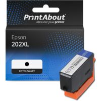 Huismerk Epson 202XL (C13T02H14010) Inktcartridge Foto-zwart Hoge capaciteit