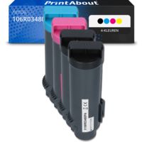 Huismerk Xerox 106R03480 Toner 4-kleuren Multipack