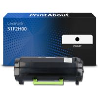 Huismerk Lexmark 51F2H00 (512H) Toner Zwart Hoge capaciteit