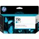 HP 730 (P2V62A) Inktcartridge Cyaan