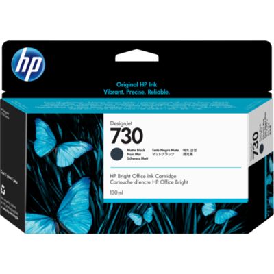 HP 730 (P2V65A) Inktcartridge Mat-zwart