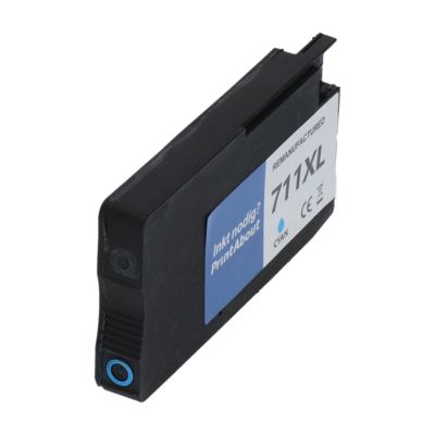 Huismerk HP 711 (CZ130A) Inktcartridge Cyaan