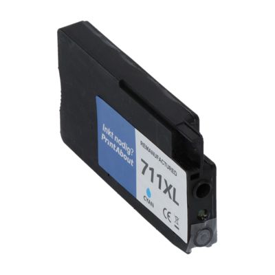 Huismerk HP 711 (CZ130A) Inktcartridge Cyaan
