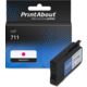 Huismerk HP 711 (CZ131A) Inktcartridge Magenta