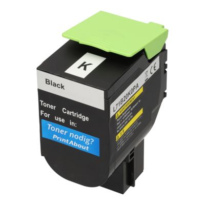Huismerk Lexmark 71B20K0 Toner Zwart
