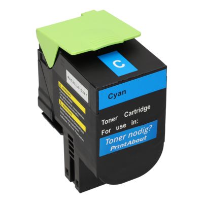 Huismerk Lexmark 71B20C0 Toner Cyaan