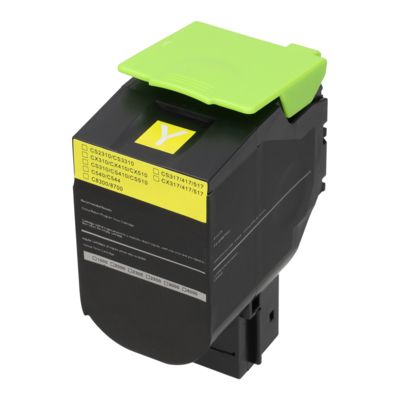 Huismerk Lexmark 71B20Y0 Toner Geel
