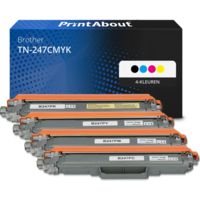 Huismerk Brother TN-247CMYK Toner 4-kleuren Multipack