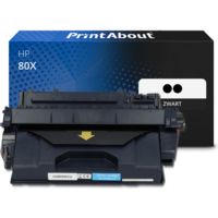Huismerk HP 80X (CF280XXD) Toner Zwart Multipack Extra hoge capaciteit