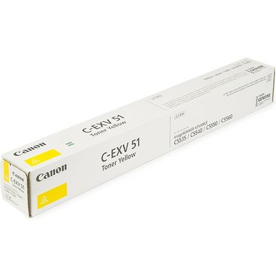 Canon C-EXV 51 Y Toner Geel