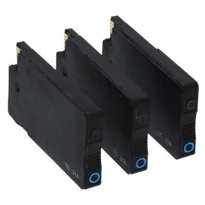 Huismerk HP 711 (CZ134A) Inktcartridge 3x Cyaan - Multipack