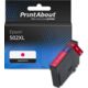 Huismerk Epson 502XL (C13T02W34010) Inktcartridge Magenta Hoge capaciteit