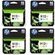 HP 912XL (3YP34AE) Inktcartridge 4-kleuren Multipack Hoge capaciteit