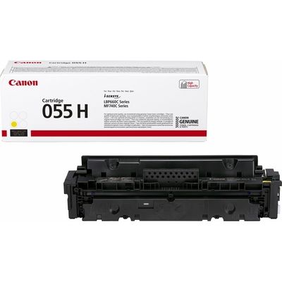 Canon 055H Y Toner Geel Hoge capaciteit