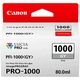 Canon PFI-1000GY Inktcartridge Grijs