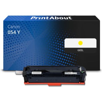 Huismerk Canon 054 Y Toner Geel