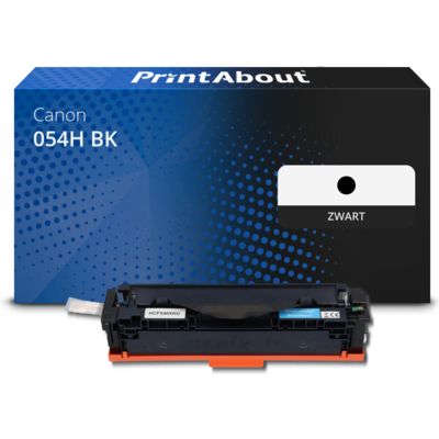 Huismerk Canon 054H BK Toner Zwart Hoge capaciteit