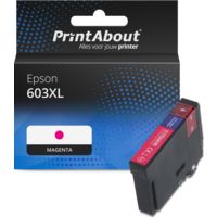 Huismerk Epson 603XL (C13T03A34010) Inktcartridge Magenta Hoge capaciteit
