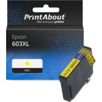 Huismerk Epson 603XL (C13T03A44010) Inktcartridge Geel Hoge capaciteit
