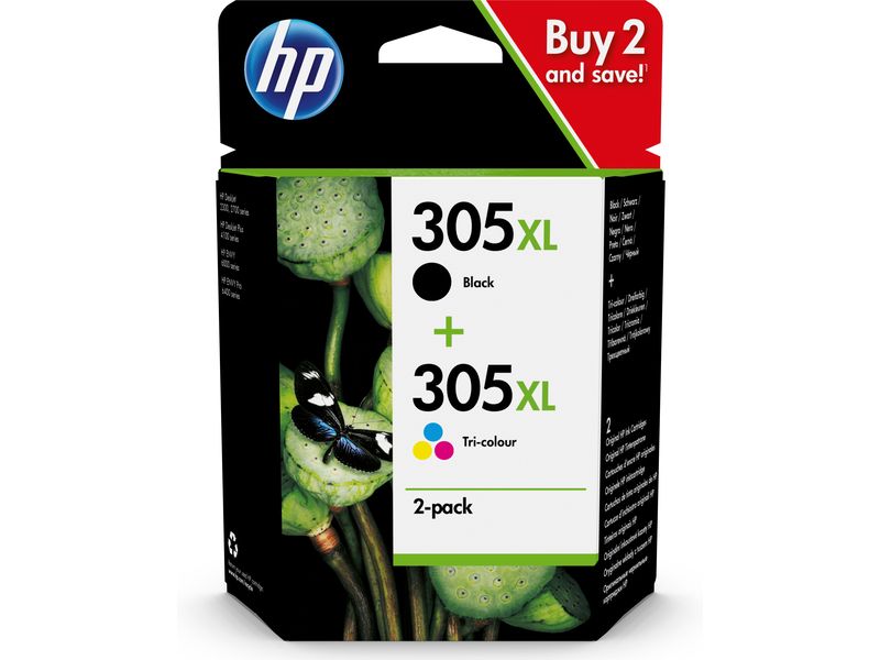 COCADEEX Nachfüll-Tintenflasche, kompatibel mit HP 305 oder 305XL Tintenpatronen, für DeskJet