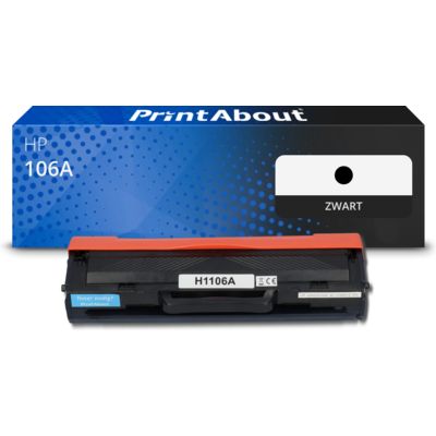 Huismerk HP 106A (W1106A) Toner Zwart