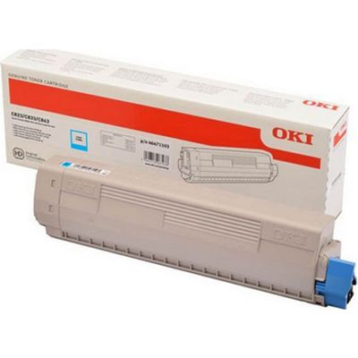 OKI 46861307 Toner Cyaan