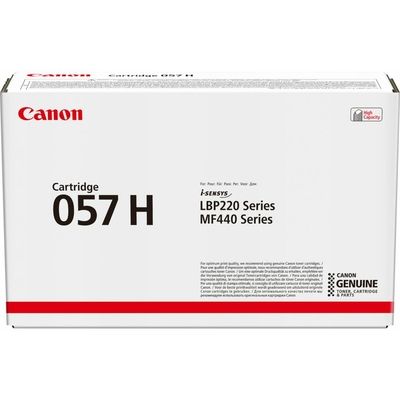 Canon 057 H Toner Zwart Hoge capaciteit