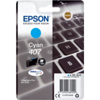 Epson 407 (C13T07U240) Inktcartridge Cyaan