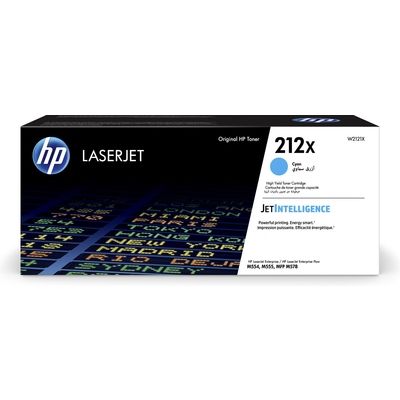 HP 212X (W2121X) Toner Cyaan Hoge capaciteit