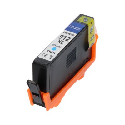 Huismerk HP 912XL (3YL81AE) Inktcartridge Cyaan Hoge capaciteit