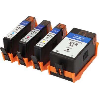 Huismerk HP 912XL (3YP34AE) Inktcartridge 4-kleuren Multipack