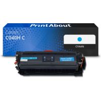 Huismerk Canon C040H C Toner Cyaan Hoge capaciteit