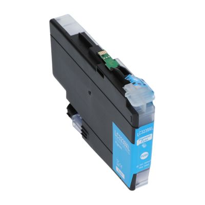 PrintAbout Huismerk vervangt Brother LC-3239XLC Inktcartridge Cyaan Hoge capaciteit