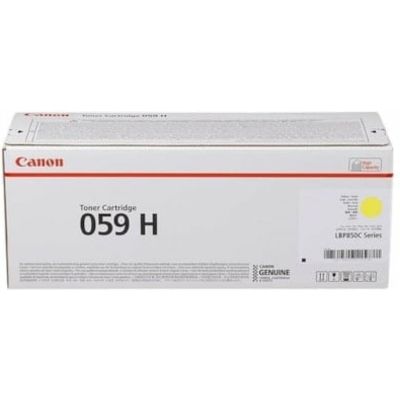 Canon 059H Y Toner Geel Hoge capaciteit