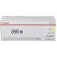 Canon 059H Y Toner Geel Hoge capaciteit