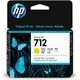 HP 712 (3ED69A) Inktcartridge Geel 