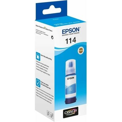 Epson 114 (C13T07B240) Inktcartridge Cyaan