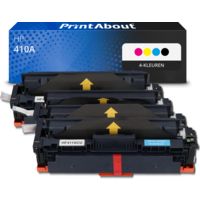 Huismerk HP 410A (CF410A) Toner 4-kleuren Multipack