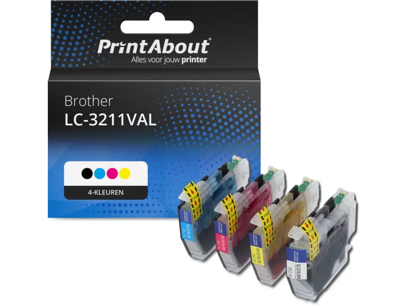 G&G Tintenpatrone LC-3211 Für Brother LC-3211VAL Tintenpatrone Schwarz Cyan Magenta Gelbes Multipack G G Printing G&G Tintenpatrone LC-3211 Für Brother LC-3211VAL Tintenpatrone Schwarz Cyan Magenta Gelbes Multipack G G Printing