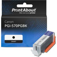 Huismerk Canon PGI-570PGBK Inktcartridge Zwart