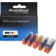 Huismerk Canon PGI-570 / CLI-571 PGBK/C/M/Y/BK Inktcartridge 5-kleuren Multipack