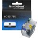 PrintAbout Huismerk vervangt Brother LC-3217BK Inktcartridge Zwart Hoge capaciteit