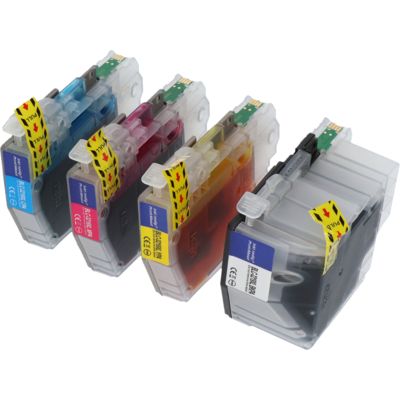PrintAbout Huismerk vervangt Brother LC-3217VAL Inktcartridge 4-kleuren Multipack