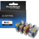 PrintAbout Huismerk vervangt Brother LC-3217VAL Inktcartridge 4-kleuren Multipack