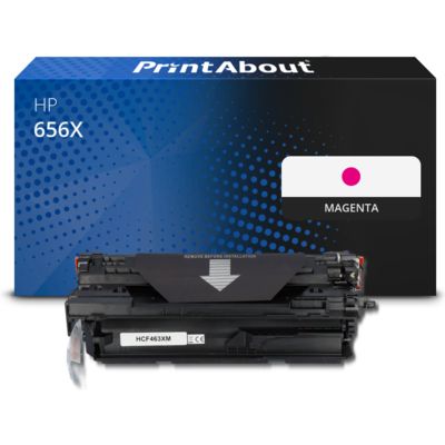 Huismerk HP 656X (CF463X) Toner Magenta Hoge capaciteit