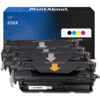 Huismerk HP 656X (CF460X) Toner 4-kleuren Multipack Hoge capaciteit